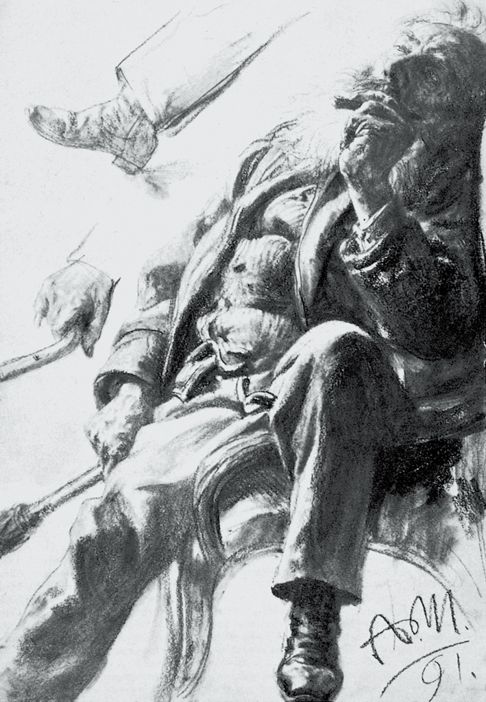  Adolpyh Von Menzel —— 速写 视点出版 (165)